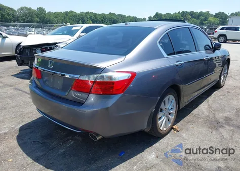 2015 Honda Accord Ex-L V-6 из США, поврежденный, VIN 1HGCR3F86FA027306